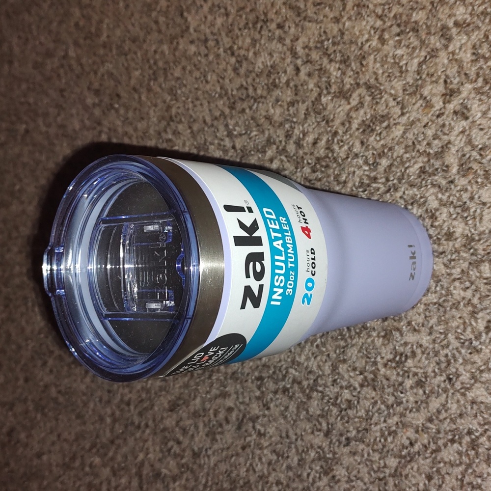 Zak! Designs 30oz Double Wall Stainless Steel Tumbler -